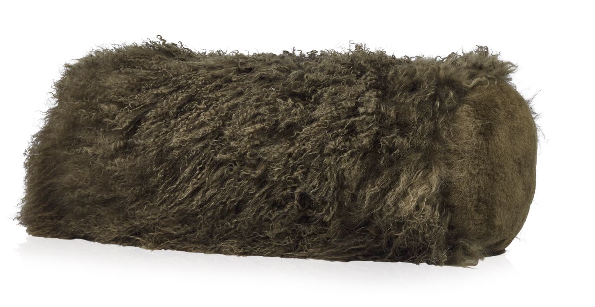 Bolsterkudde | Lockig | Tibet | Ø20xL52 cm