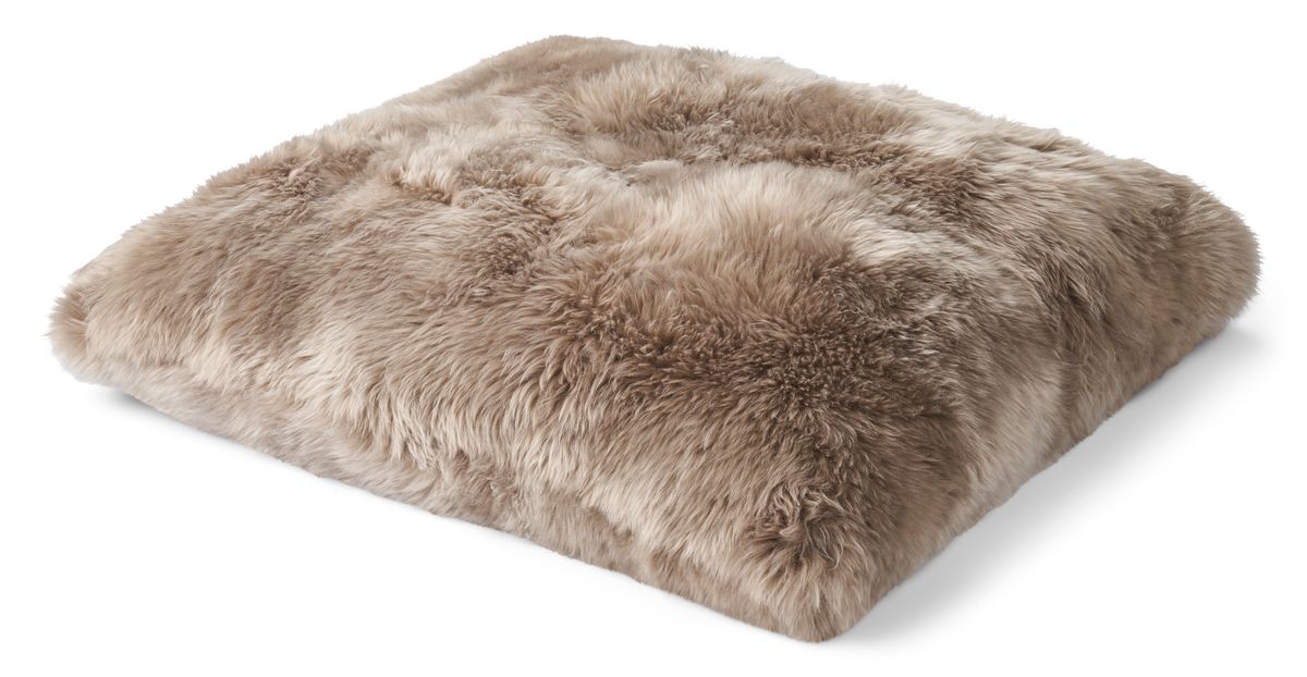 Maxi Float kudde | Lång lugg | Nya Zeeland | Dubbelsidig | 90x90 cm