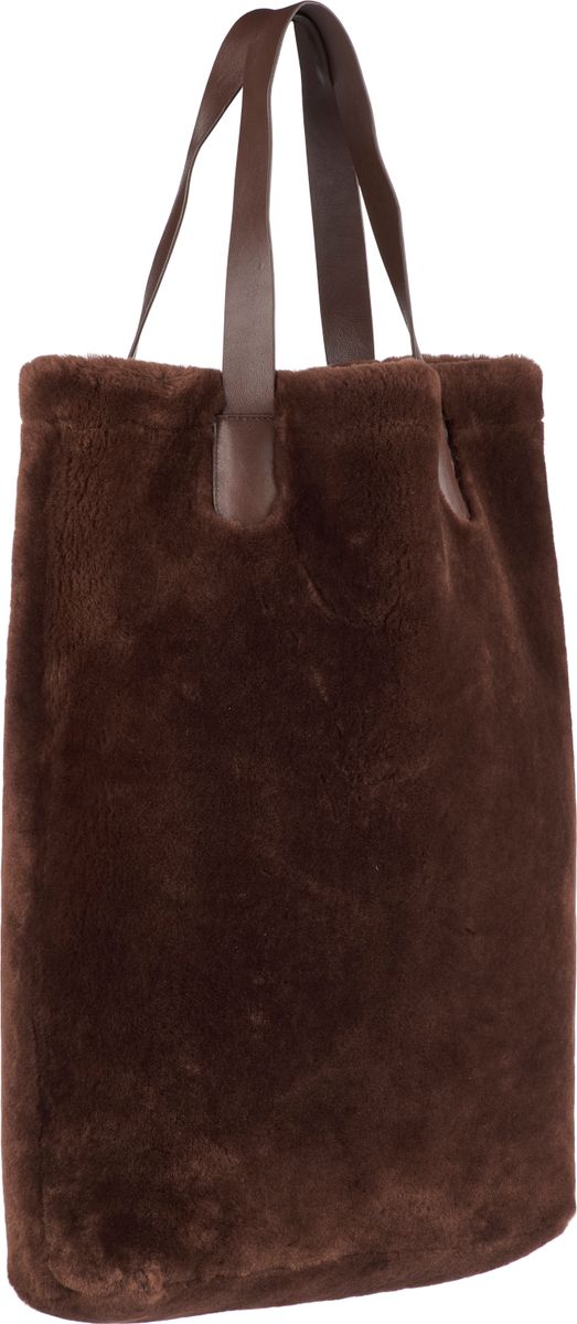 Leonora Shoppingväska Teddy Brun