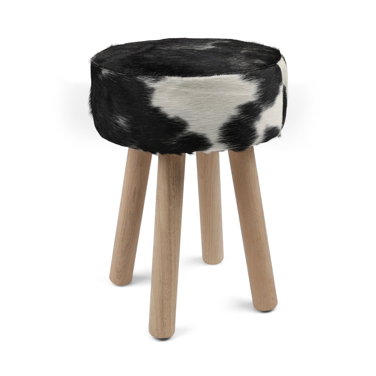 Pall | Koskinn | 48x34 cm Svart / Vit