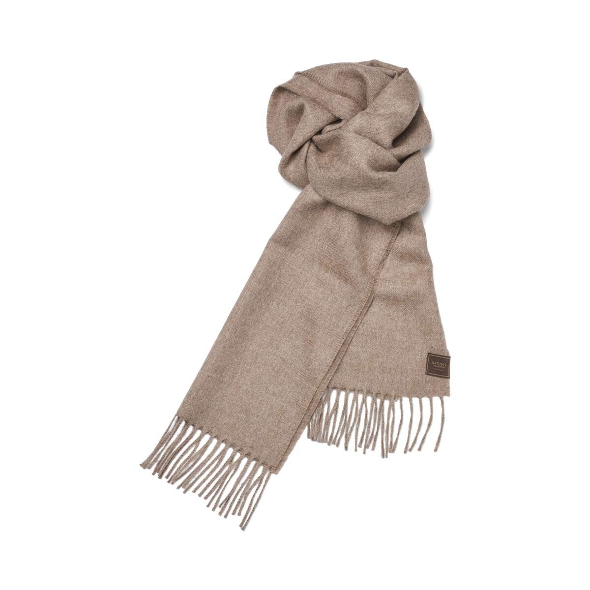 Alpaca Scarf Valnöt brun