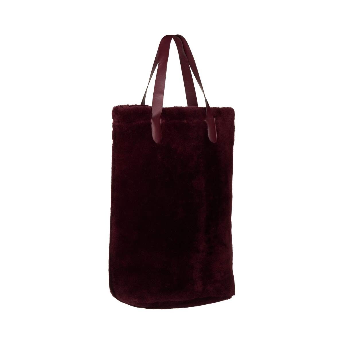 Leonora Shoppingväska Vinröd