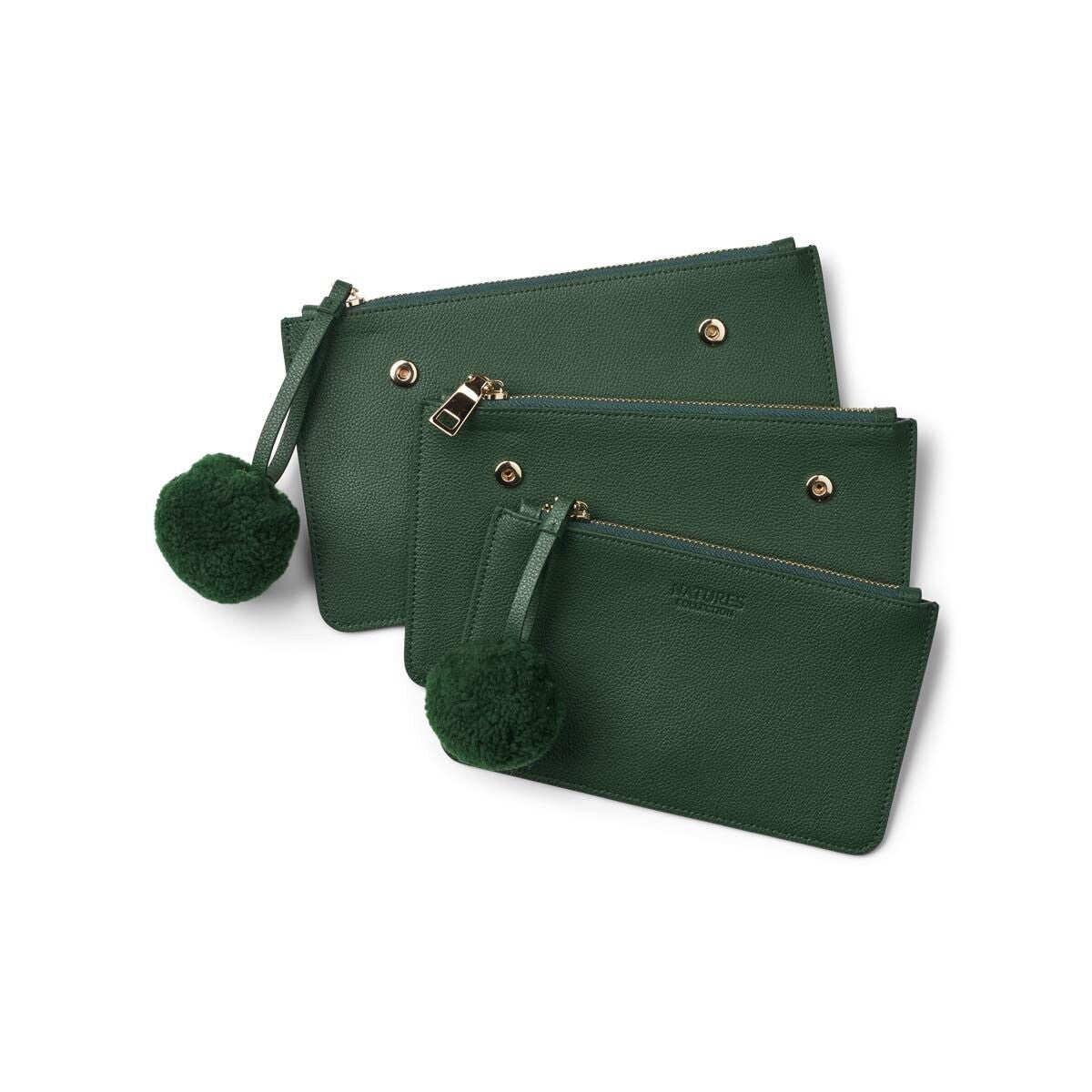 Camilla Clutch Antikgrön