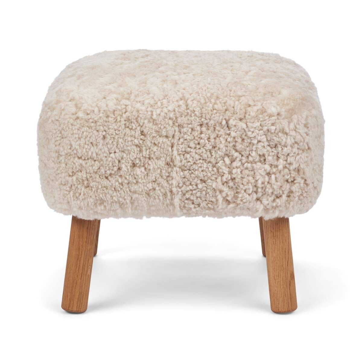 Emma Mini fotpall Pearl