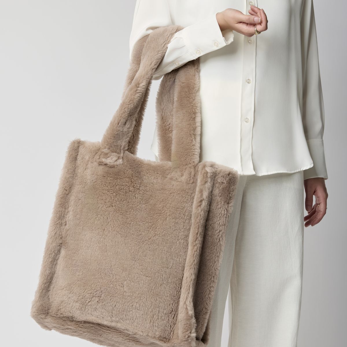 Maxi Glory Shoppingväska Beige