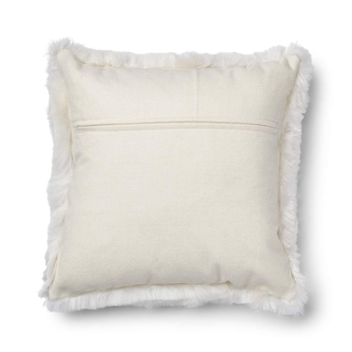 Alpackaullpute | Lång lugg | 40x40 cm, 30x60 cm & 60x60 cm Vit