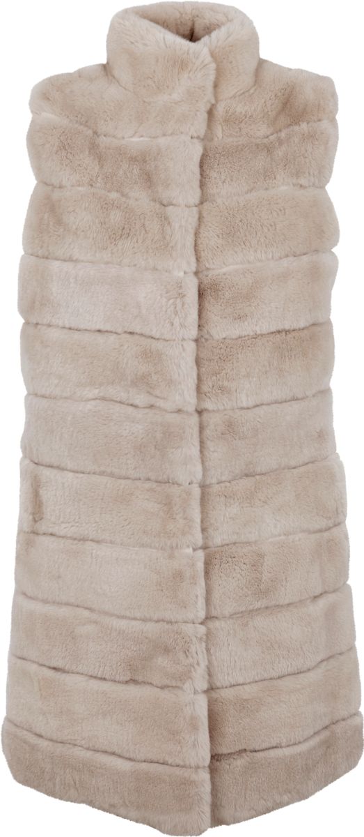 Ellie väst Enkel Taupe