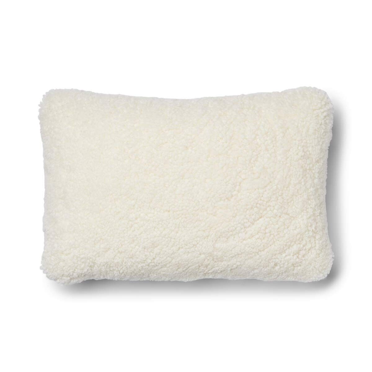 Classic Collection | Ullkudde | Kort lugg | 52x52 cm | 34x52 cm Silver / Vit