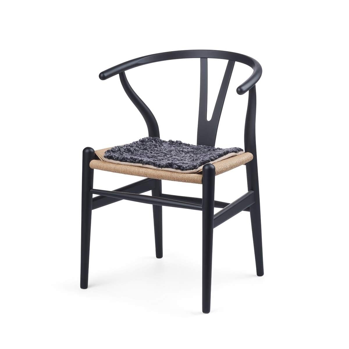 Zero Waste stolsdyna | Kort lugg | Nya Zeeland | 35x35 cm