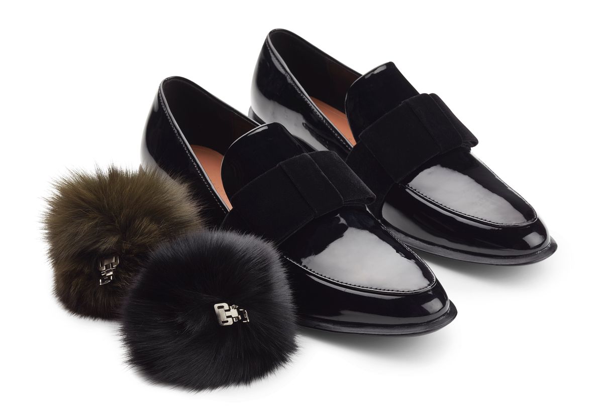 Pom Pom Till skor Khaki