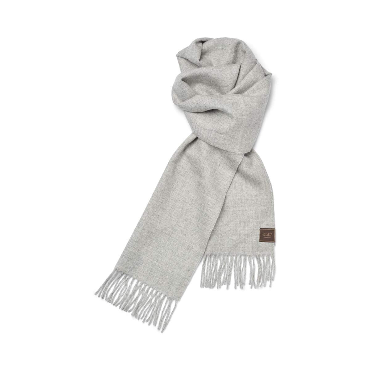 Alpaca Scarf Ljusgrå