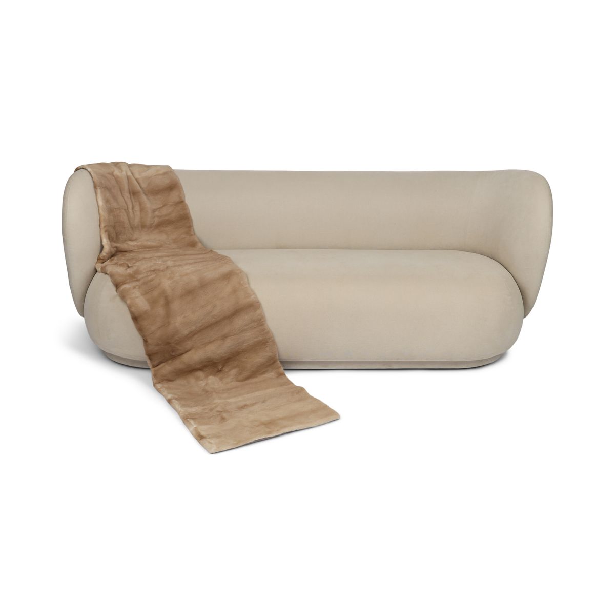 Minkpläd | Kashmirbaksida | Palomino | 50x204 cm