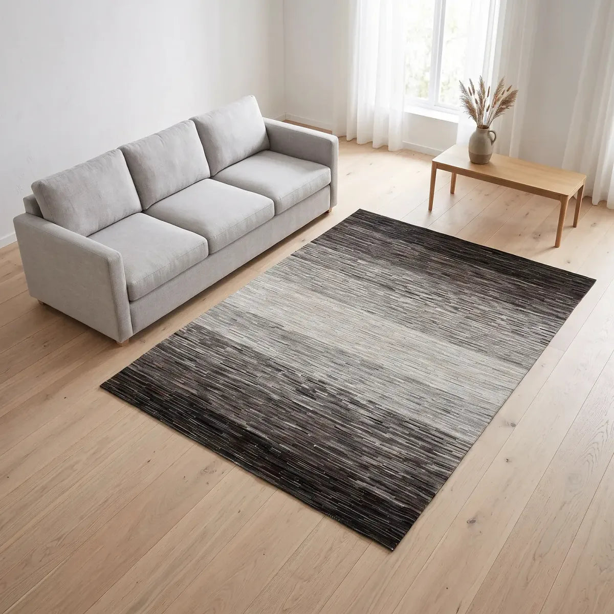 Kohudsmatta med Gradientdesign | Brasilien | 200x300 cm | 170x240 cm
