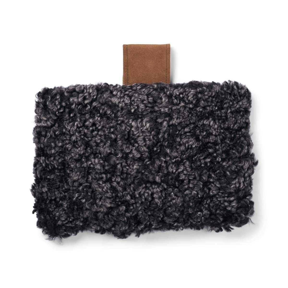 Nackstöd | Kort lugg | Nya Zeeland | Kalvskinn Koksgrå