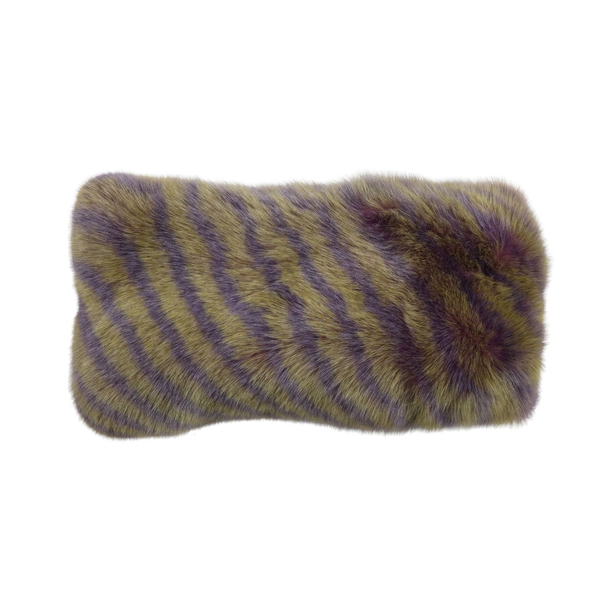 Premium Rävkudde | Kasmirbaksida | Norge | Lila/Mint | 62x32 cm