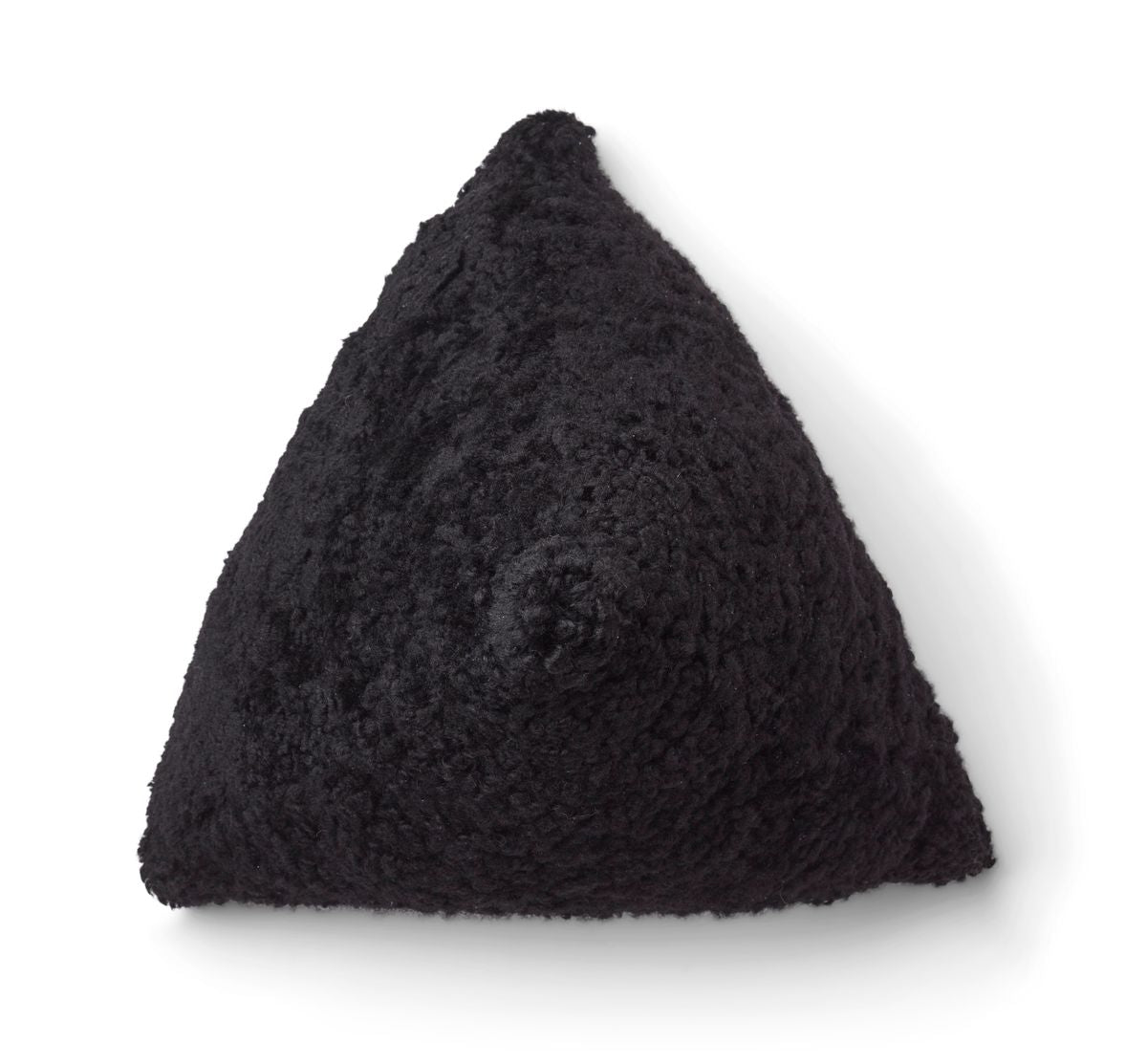 Hematite kudde | Kort Lugg | Nya Zeeland | 35x35x35 cm Svart