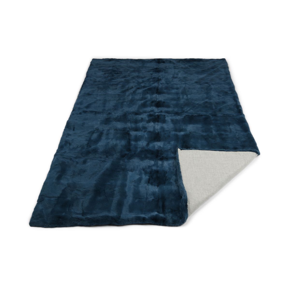 Minkpläd | Kashmirbaksida | Blue Indigo | 142x202 cm