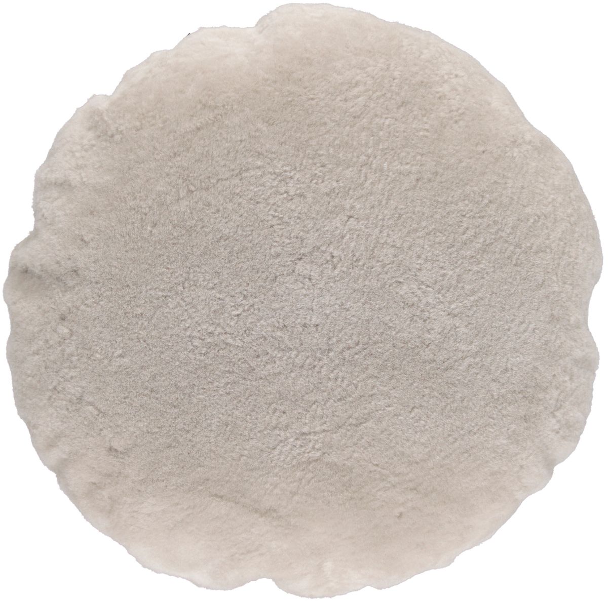 Fåreskinnskudde | Sammet | Mockasin | Ø45 cm & Ø62 cm