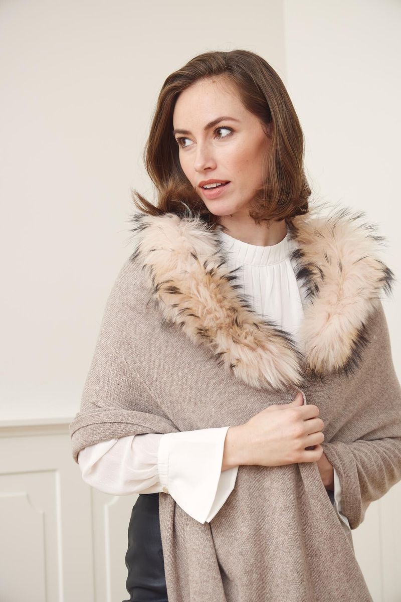 Silvia Scarf Kvällssand/Kvällssand