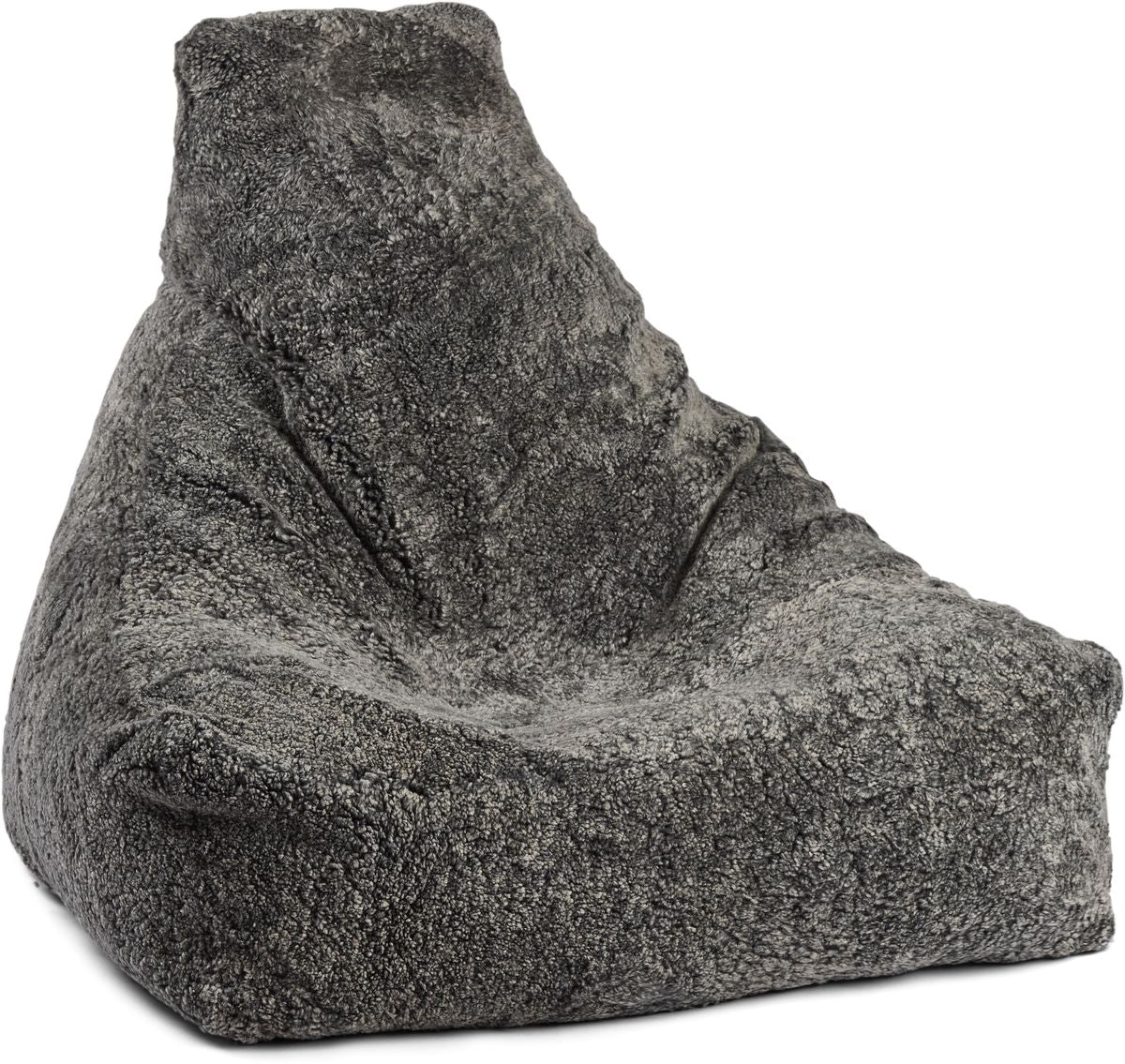 Saccosäck | Kort lugg | Nya Zeeland | 100x100x80 cm Grå