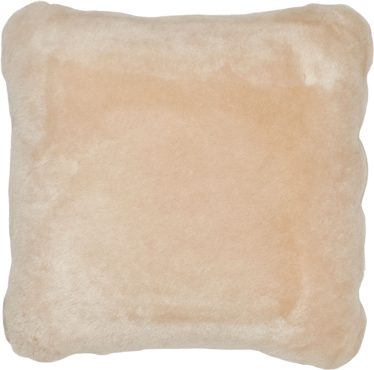 Fårskinnskudde | Mockasin | Dubbelsidig | 40x40 cm Naturligt