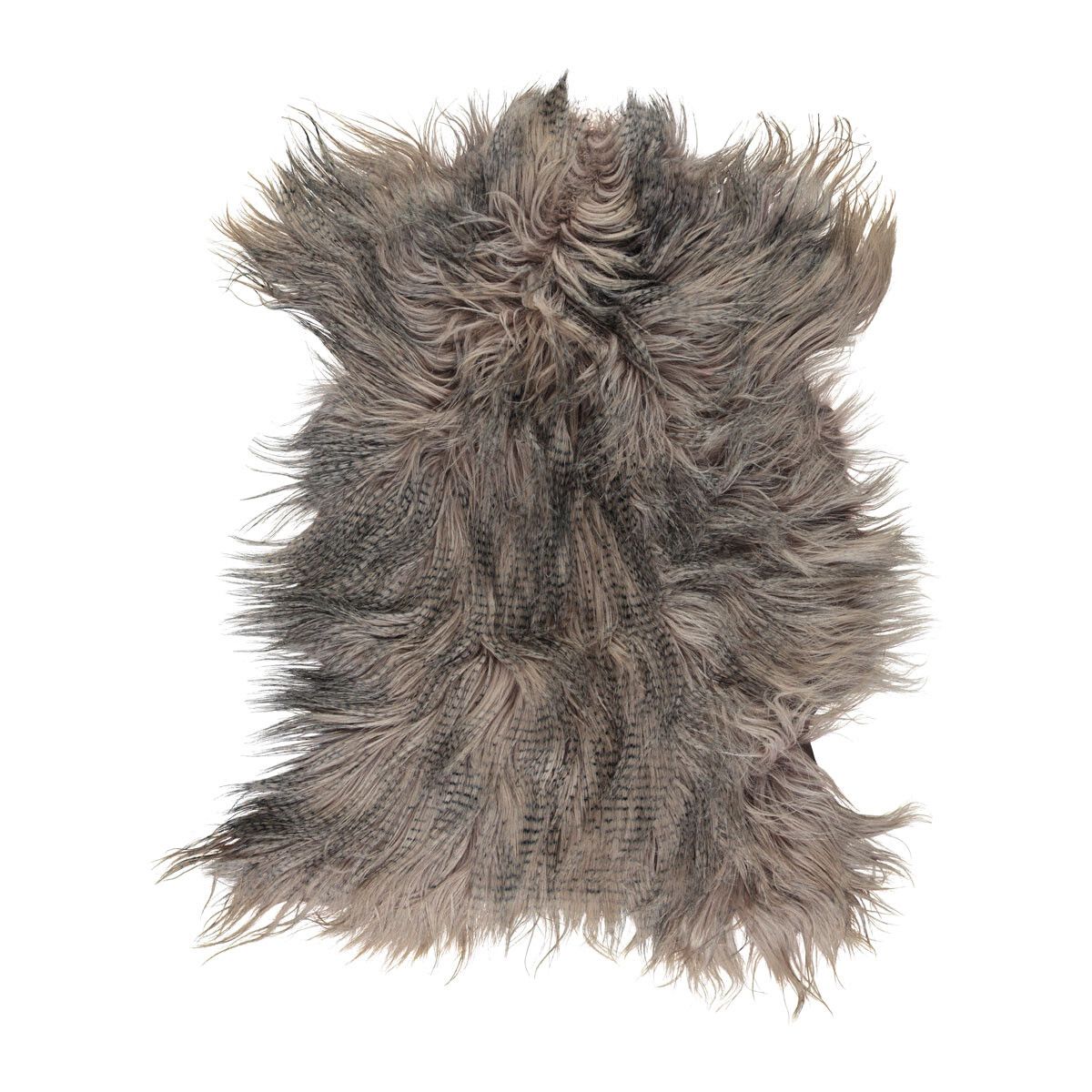 Getskinn | Mongoliet | 110x80 cm Natur Brun