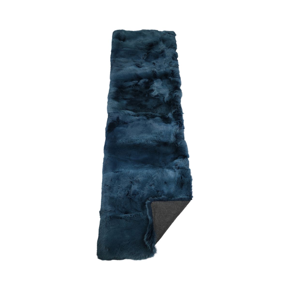 Premium Rävpläd | Kasmirbaksida | Blue Indigo | 80x260 cm
