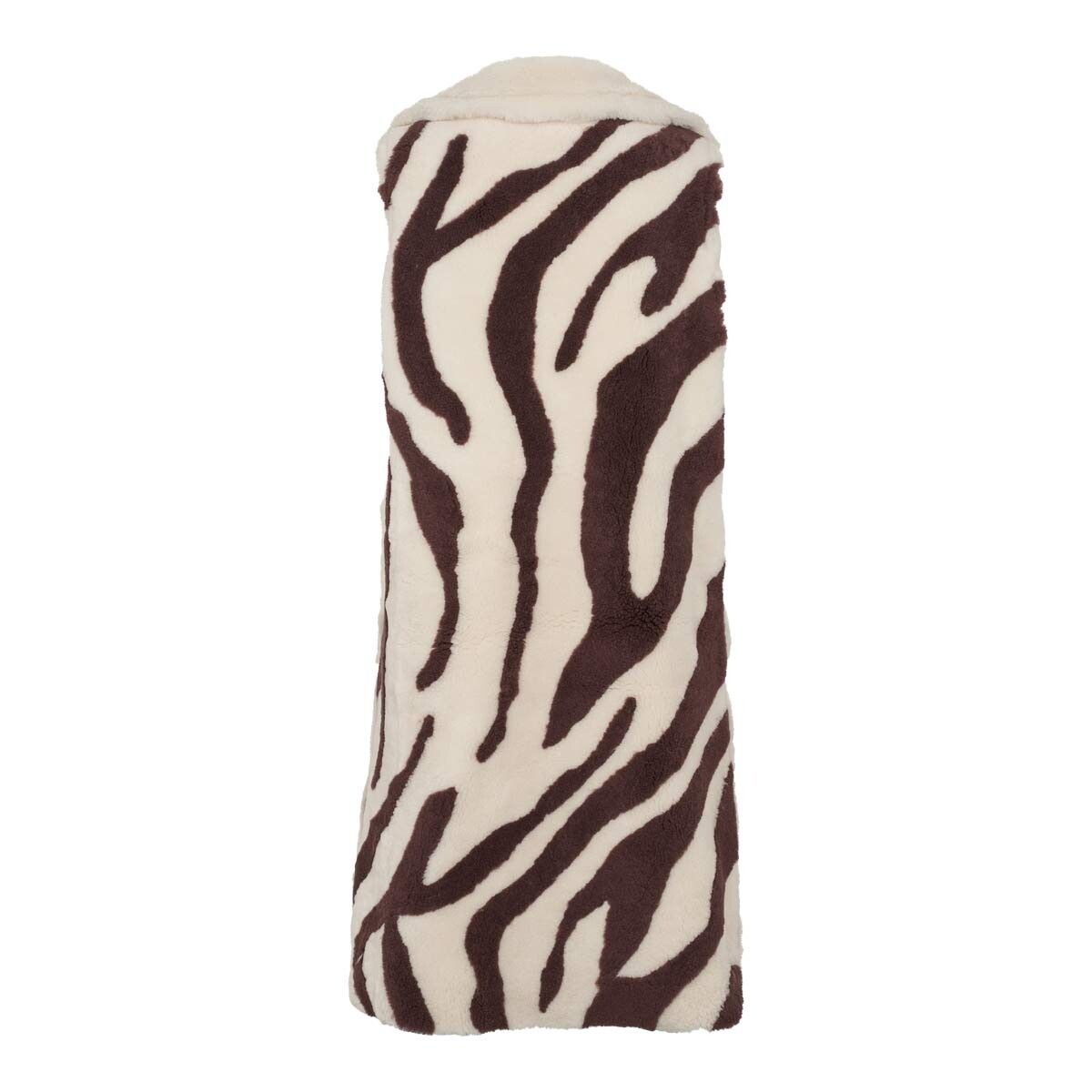 Raelynn väst Zebra / Choklad / Beige