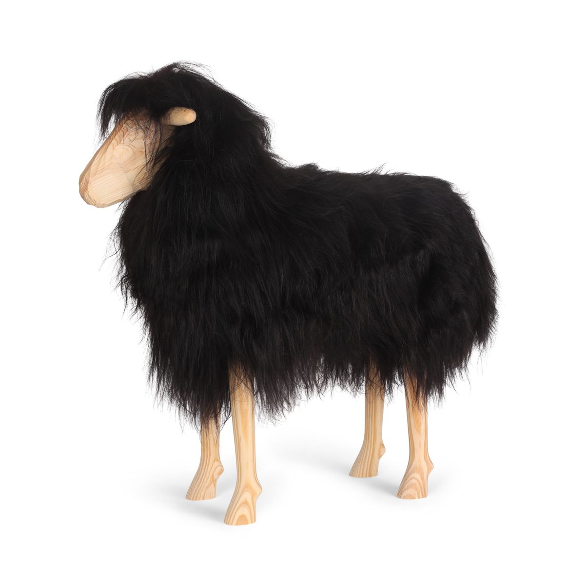 Signature Standing Sheep | Large Natur Svart