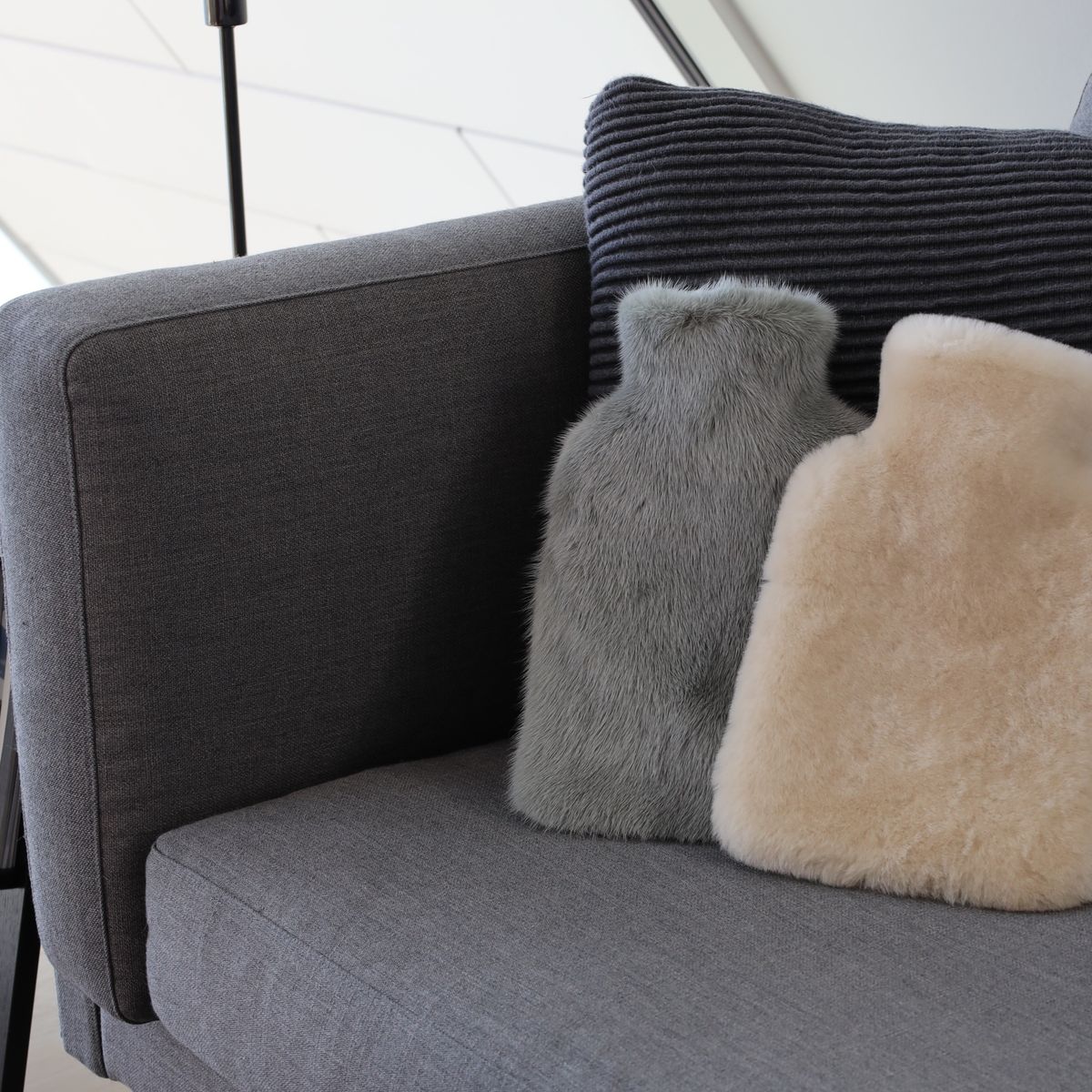 Varmvattenflaska | Kanin | 32x22 cm Beige