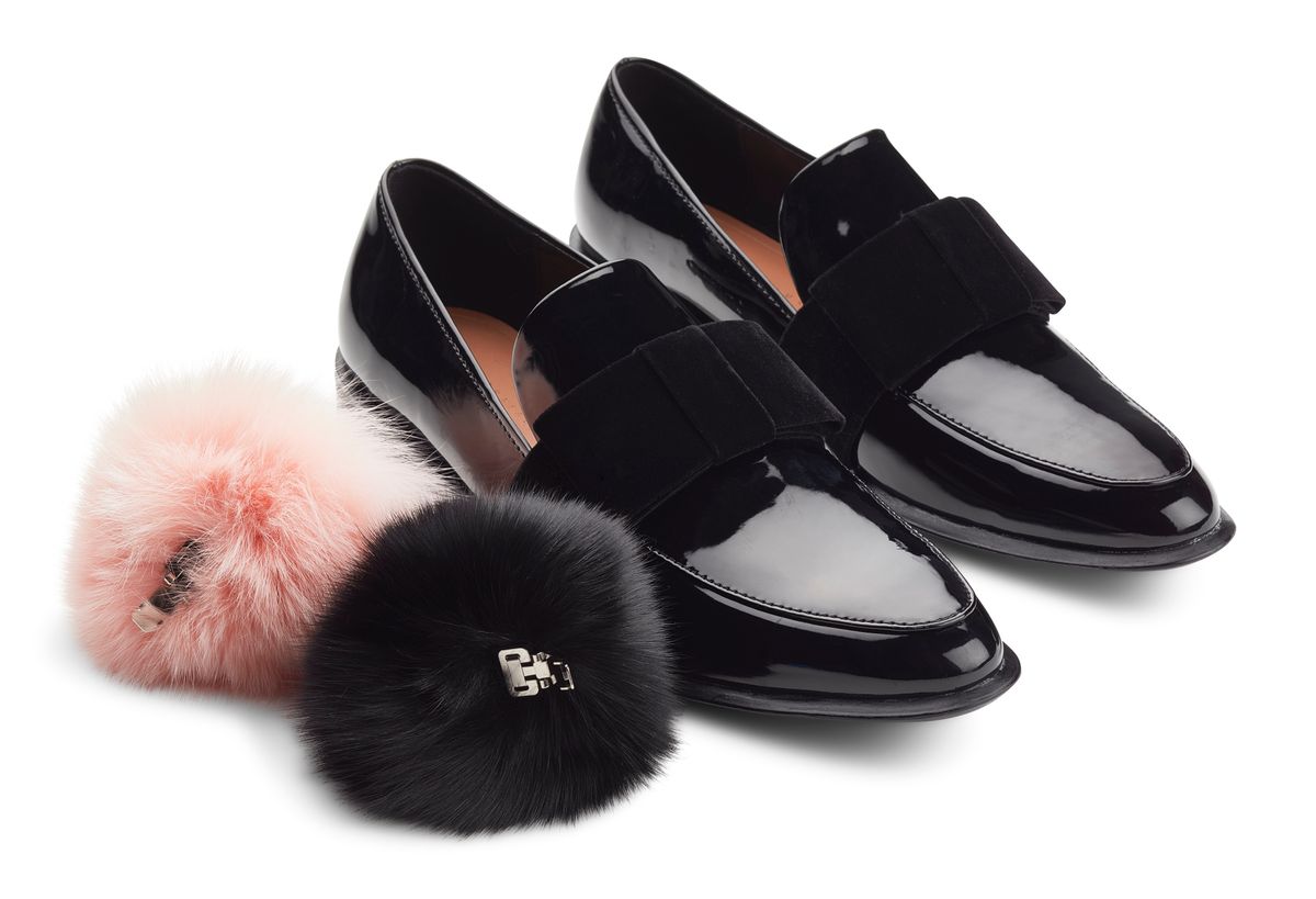 Pom Pom Till skor Rosa