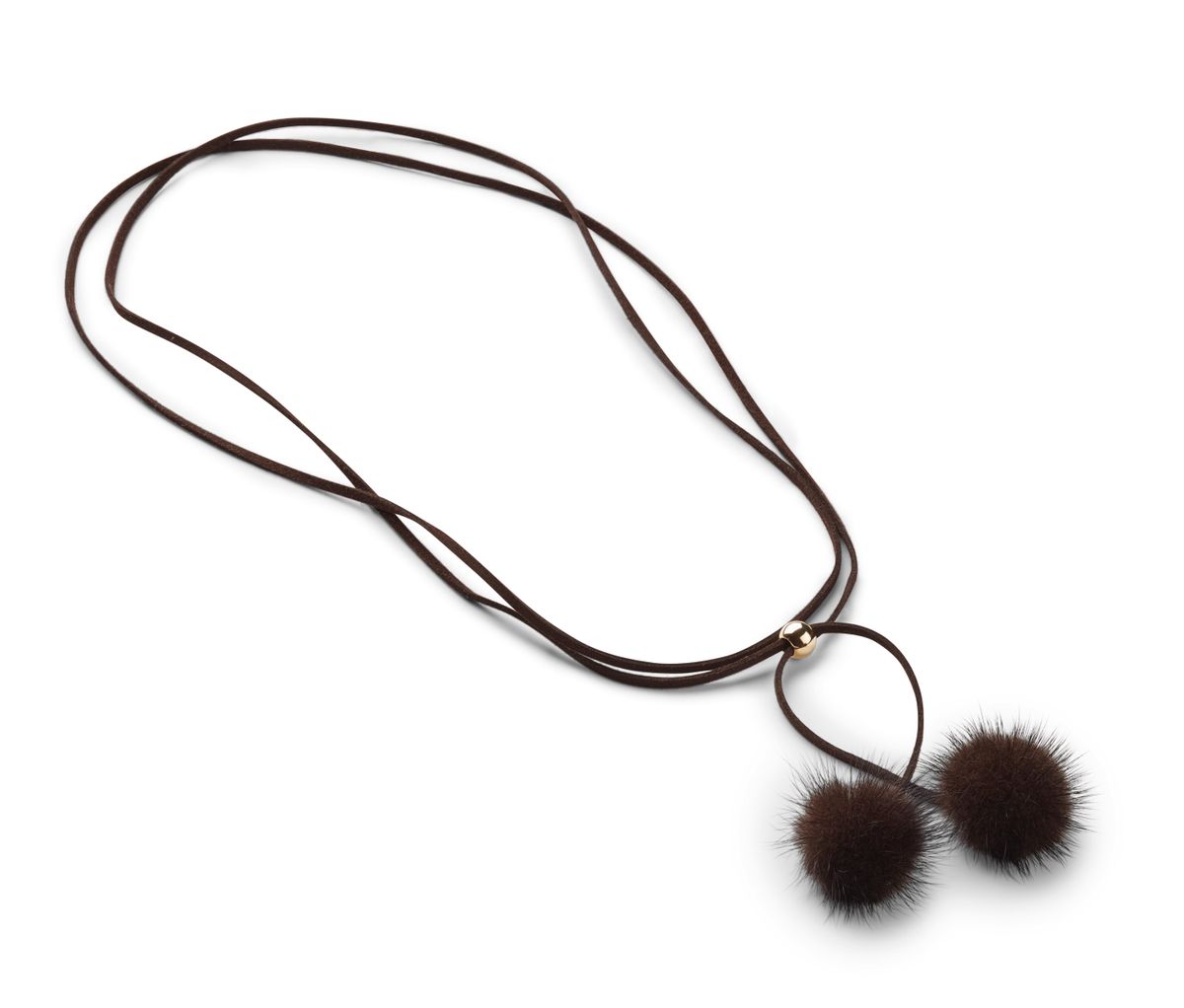 Nicki Halsband Brun