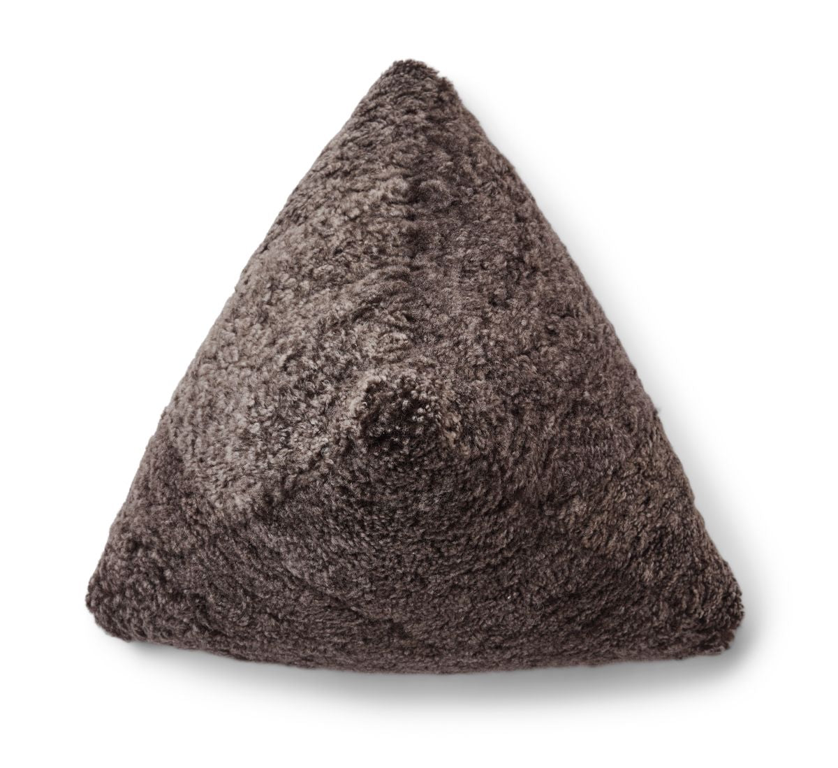 Hematite kudde | Kort Lugg | Nya Zeeland | 35x35x35 cm Cappuccino