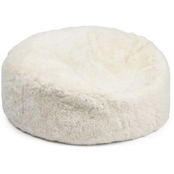 Saccosäck | Kort lugg | Nya Zeeland | D75xH28 cm Vit