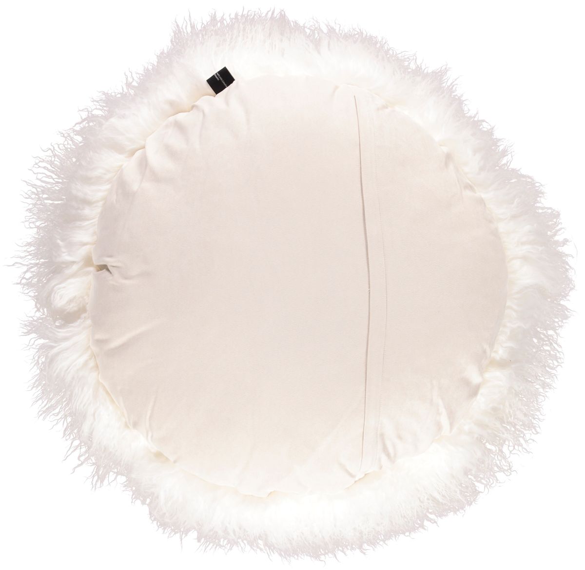 Fårskinnskudde | Lockig | Tibet | Ø38/45/62 cm Vit