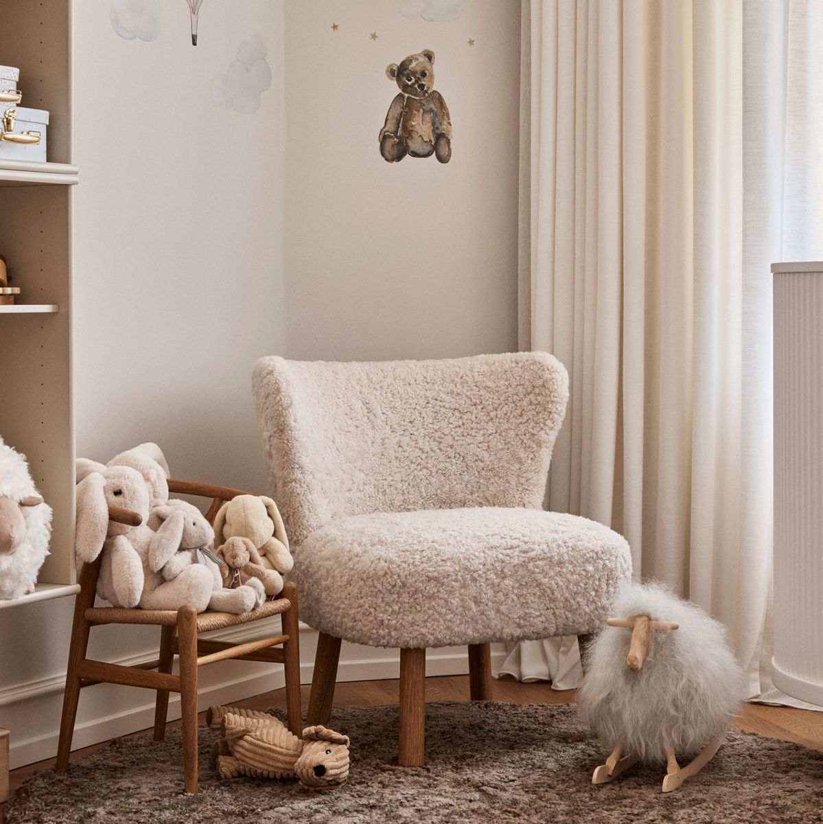 Emma Mini Lounge Chair Koksgrå