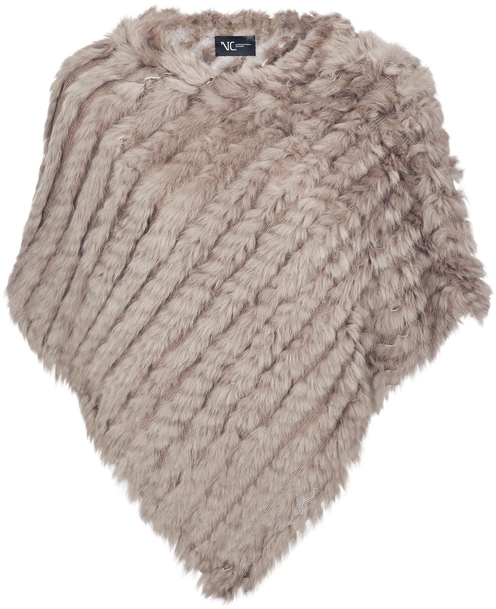 Molly poncho Ljusbrun