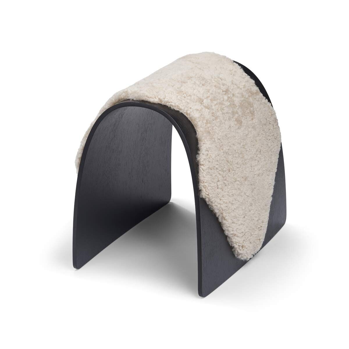 Sheep Stool cover | Kort lugg | Nya Zeeland Beige