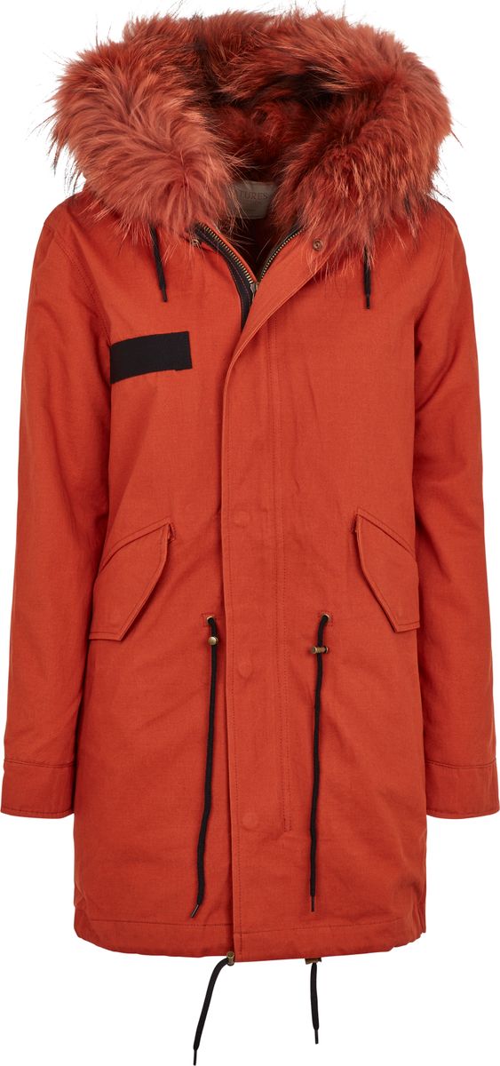 Petra jacka Orange Röd