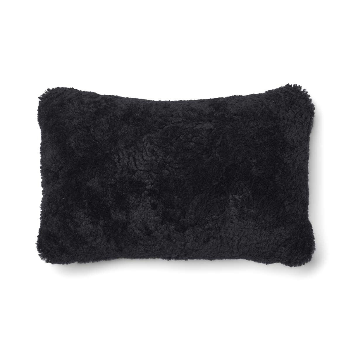 Classic Collection | Ullkudde | Kort lugg | 52x52 cm | 34x52 cm Kolgrå / Svart