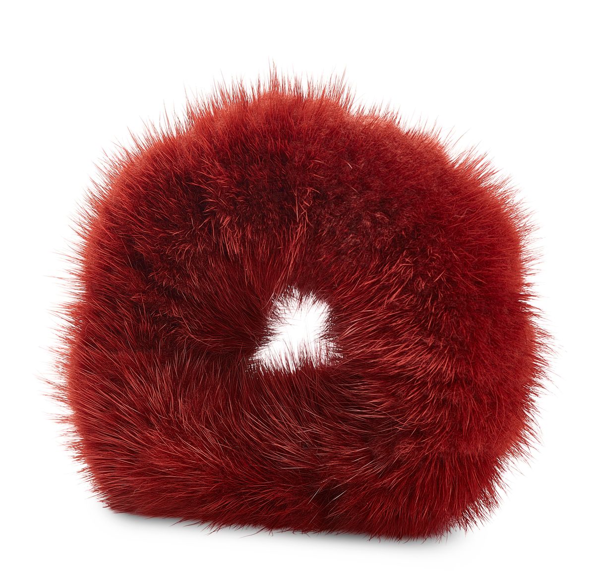 Mink Hårband Mörkorange