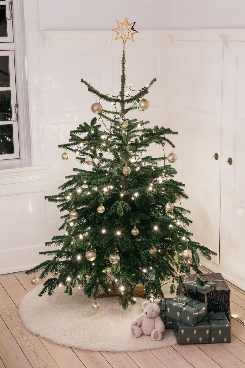 Designmatta | Kort lugg | Nya Zeeland | Ø180 cm Beige