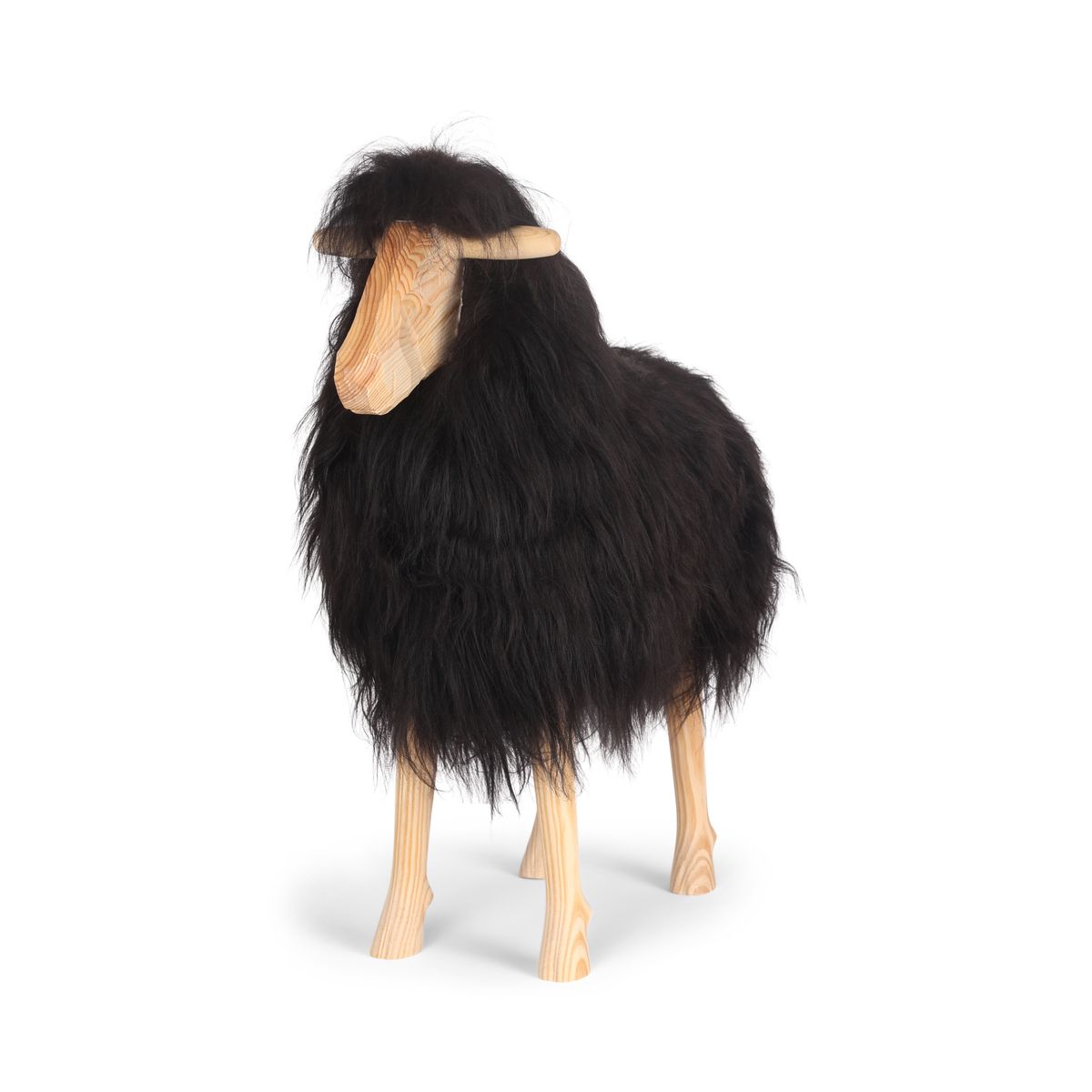 Signature Standing Sheep | Large Natur Svart