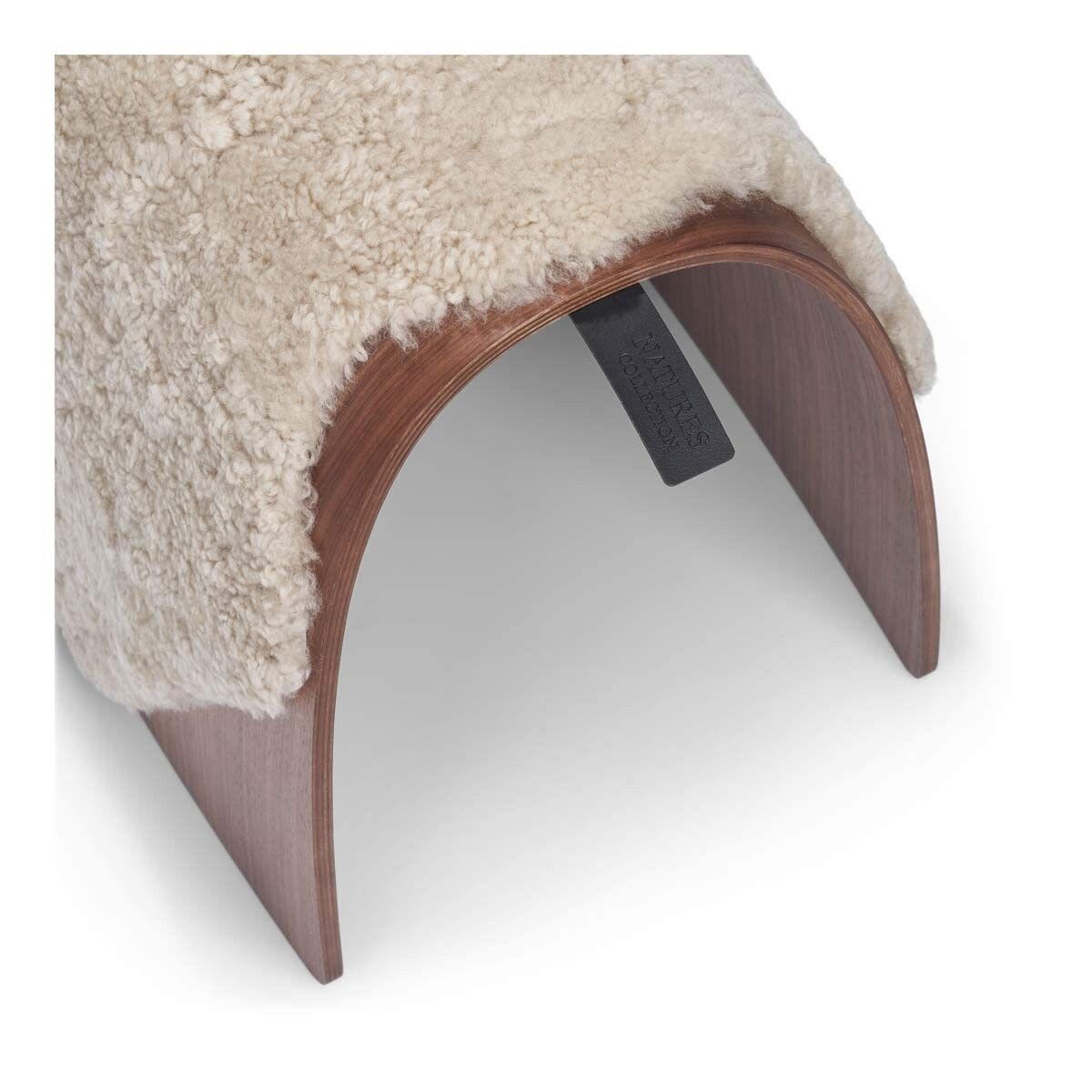 Sheep Stool cover | Kort lugg | Nya Zeeland Beige