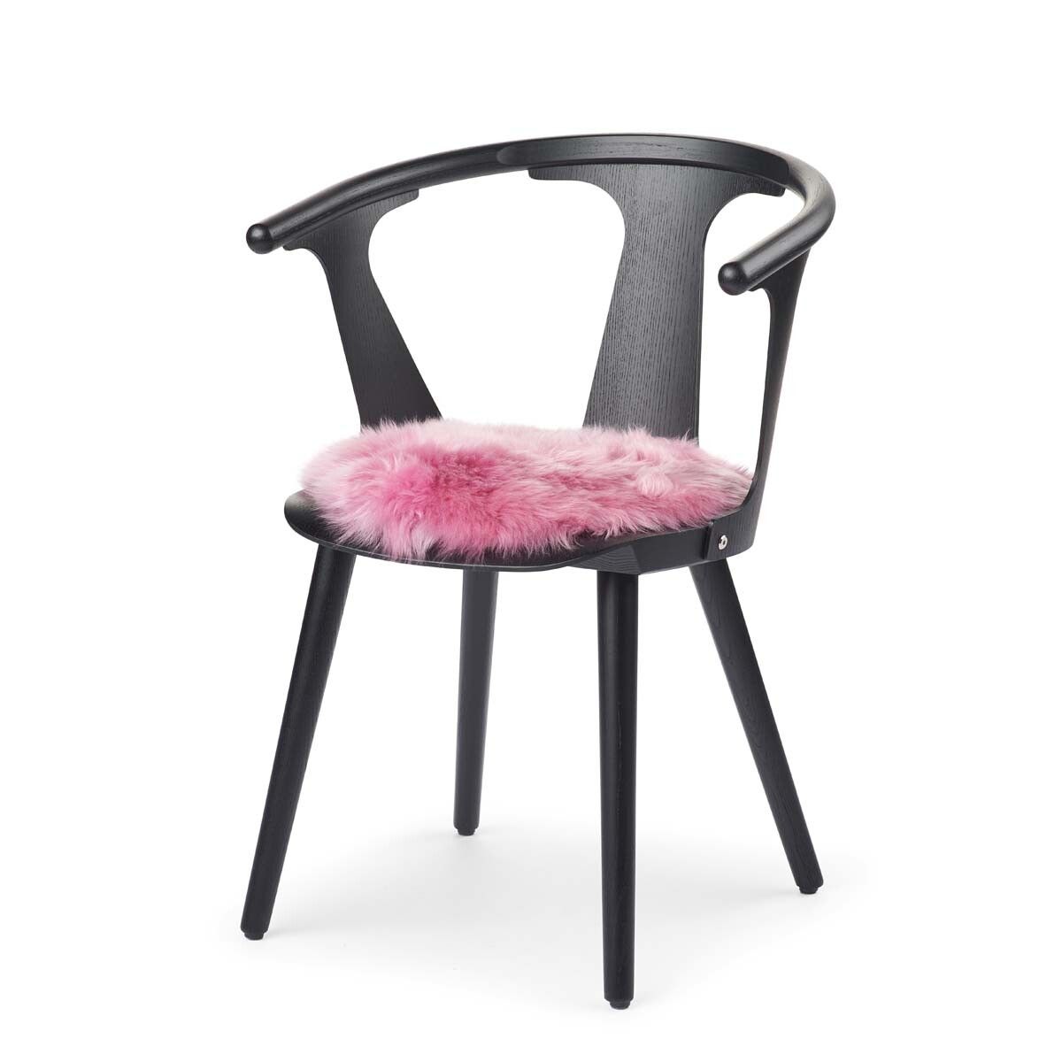 Stolsdyna | Lång lugg | Nya Zealand | Ø38 cm Malaga Pink