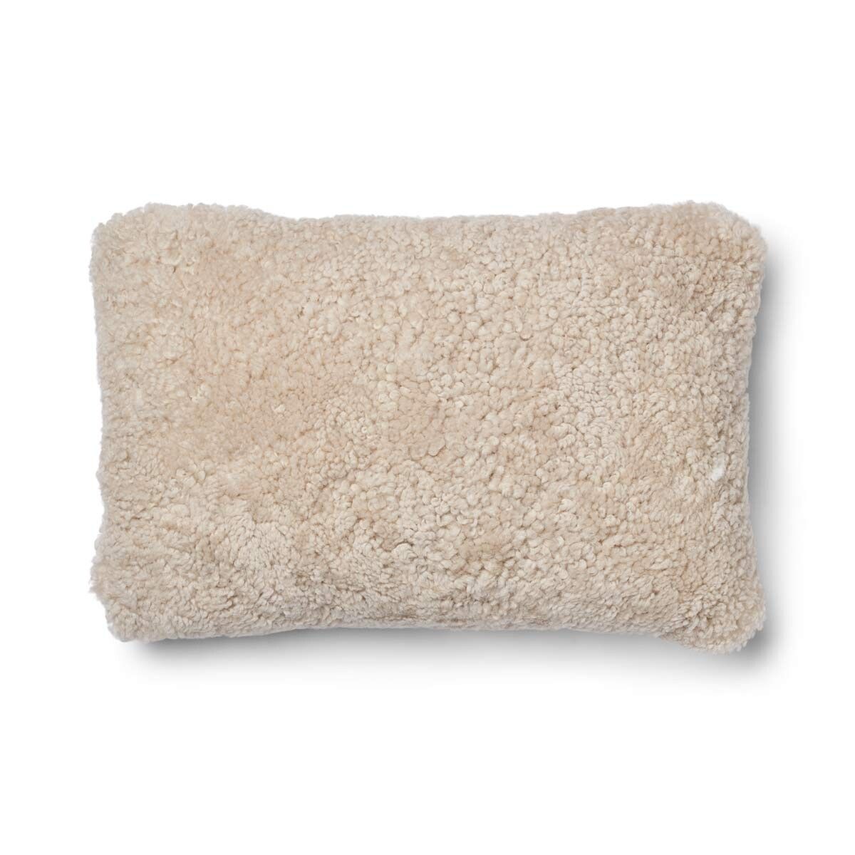Classic Collection | Ullkudde | Kort lugg | 52x52 cm | 34x52 cm Beige/Pärla