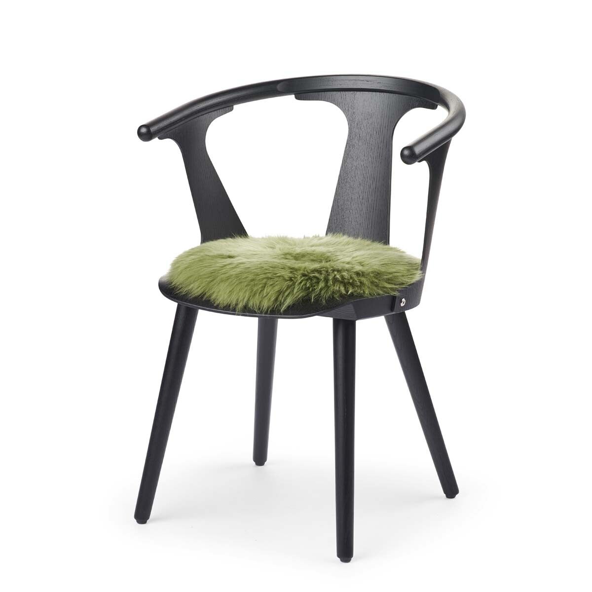 Stolsdyna | Lång lugg | Nya Zealand | Ø38 cm Grön