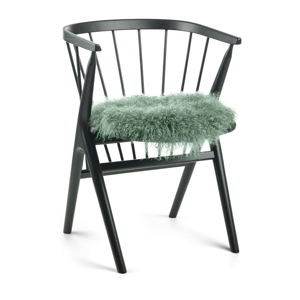 Stolsdyna | Lockig | Tibet | Ø38 cm Mint