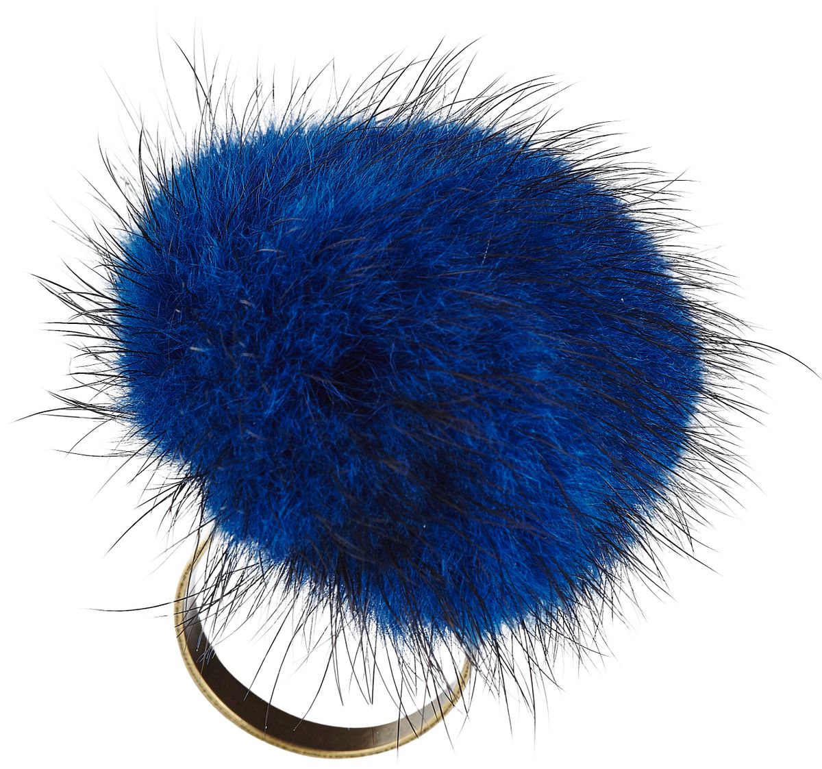 Pom Pom Ring Midnattsblå