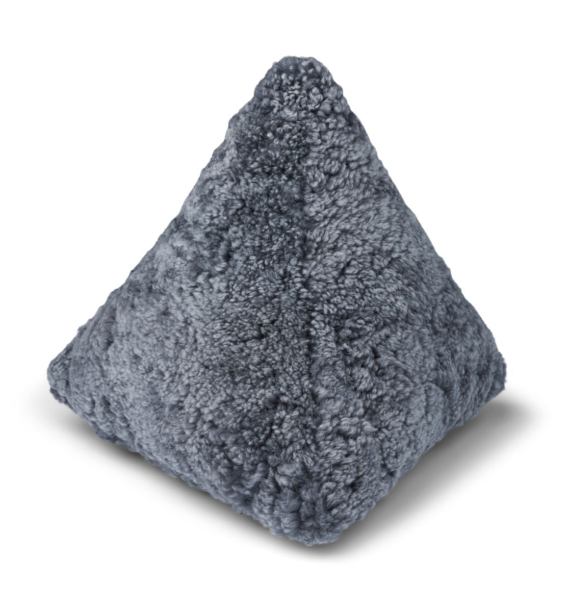 Hematite kudde | Kort Lugg | Nya Zeeland | 35x35x35 cm Ljusgrå